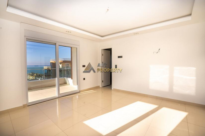 Двухуровневый пентхаус с видом на море и горы в районе Махмутлар, 215,7м - Ракурс 23