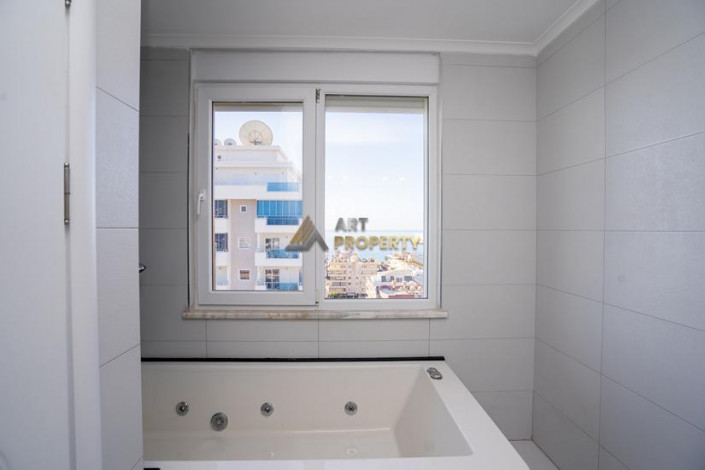 Двухуровневый пентхаус с видом на море и горы в районе Махмутлар, 215,7м - Ракурс 26