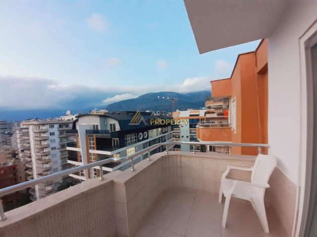 Полностью меблированный пентхаус 4+1 с видом на море и город в центре района Махмутлар, 250 м2 - Ракурс 5