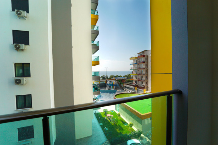 Современные апартаменты 2+1 с видом на море в новом доме в Махмутларе, 90м2 - Ракурс 8