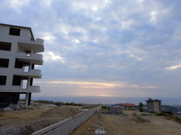 Трехкомнатная квартира с видом на море и горы в Махмутлар, 125м - Ракурс 5