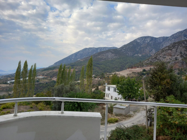 Трехкомнатная квартира с видом на море и горы в Махмутлар, 125м - Ракурс 7