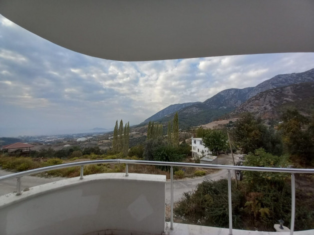 Трехкомнатная квартира с видом на море и горы в Махмутлар, 125м - Ракурс 8