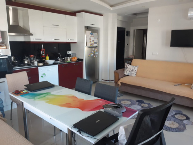 Двухкомнатная квартира в 350 метрах от Средиземного моря в Махмутлар, 60м2 - Ракурс 3