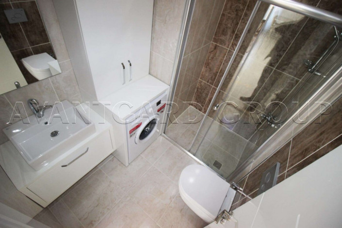 Двухкомнатная квартира в 350 метрах от Средиземного моря в Махмутлар, 60м2 - Ракурс 19