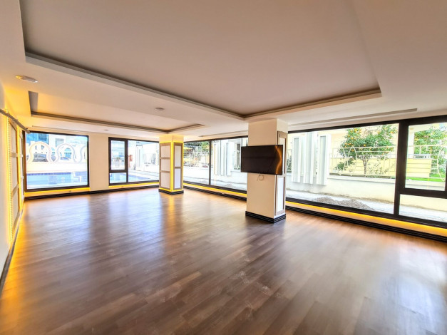 Современная двухкомнатная квартира на высоком этаже вблизи моря в Махмутлар, 60 м2 - Ракурс 12