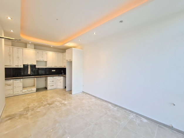 Современная двухкомнатная квартира на высоком этаже вблизи моря в Махмутлар, 60 м2 - Ракурс 14