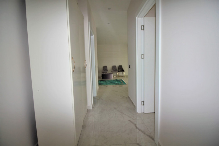 Апартаменты 2+1 с видом на море и горы в центре Аланьи, 110 м2 - Ракурс 21