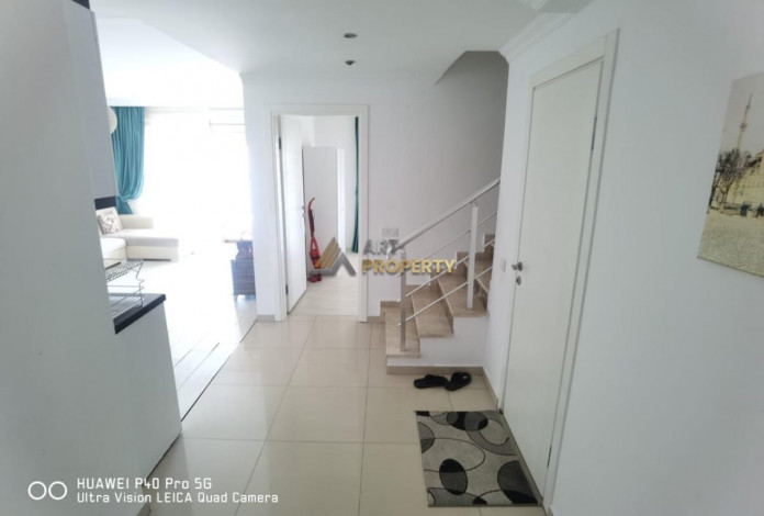 Меблированный дуплекс в районе Оба в 500м от моря, 160м - Ракурс 29