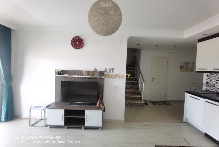 Меблированный дуплекс в районе Оба в 500м от моря, 160м - Ракурс 31