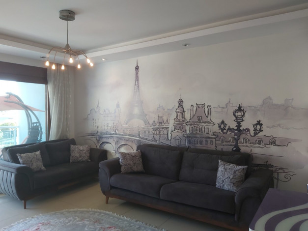 Меблированная квартира 1+1 в комплексе с полной инфраструктурой в Джикджилли, 65 м2 - Ракурс 9