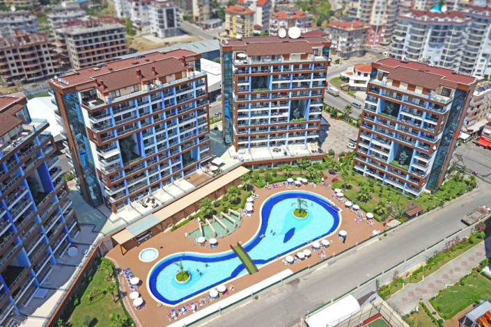 Меблированная квартира 1+1 в комплексе с полной инфраструктурой в Джикджилли, 65 м2 - Ракурс 14