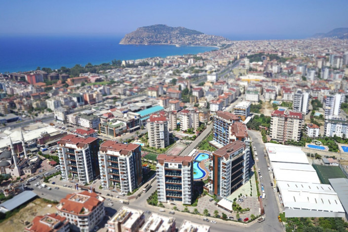 Меблированная квартира 1+1 в комплексе с полной инфраструктурой в Джикджилли, 65 м2 - Ракурс 15