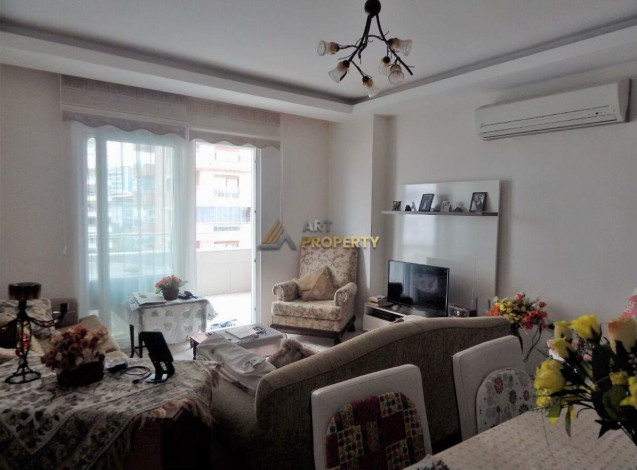 Меблированная квартира 2+1 на первой линии в районе Махмутлар, 110 м2 - Ракурс 4