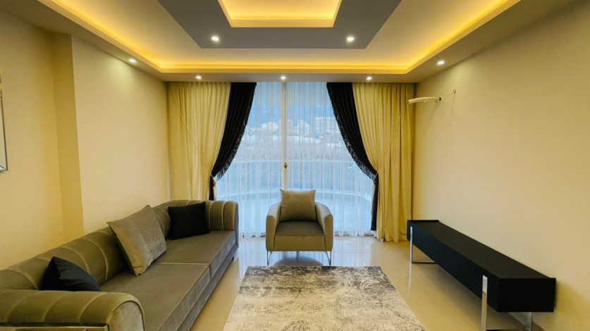 Квартира 1+1 в новостройке с новой мебелью, 60 м2 - Ракурс 11