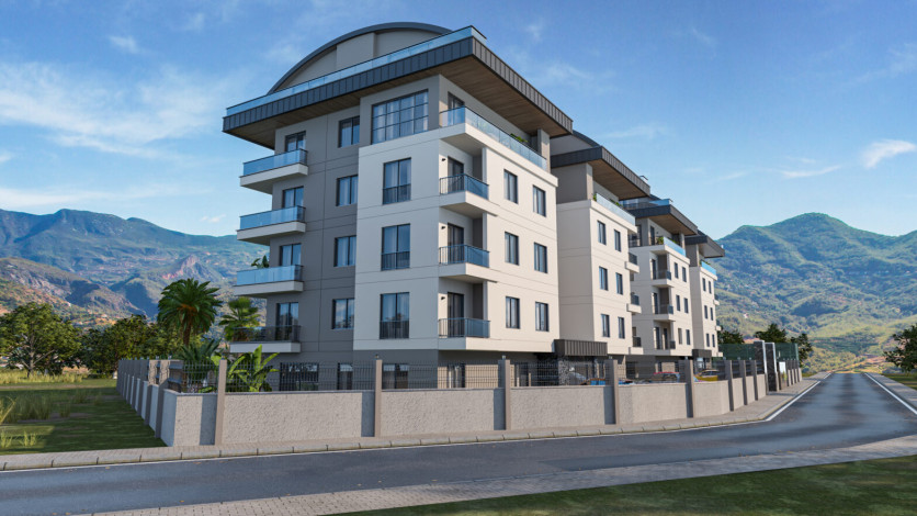 Новая резиденция в районе Оба, 83м-268м - Ракурс 9