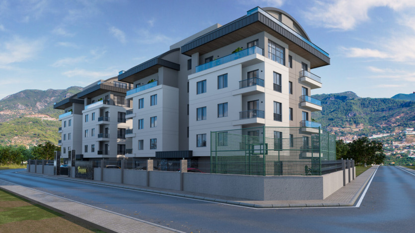 Новая резиденция в районе Оба, 83м-268м - Ракурс 10