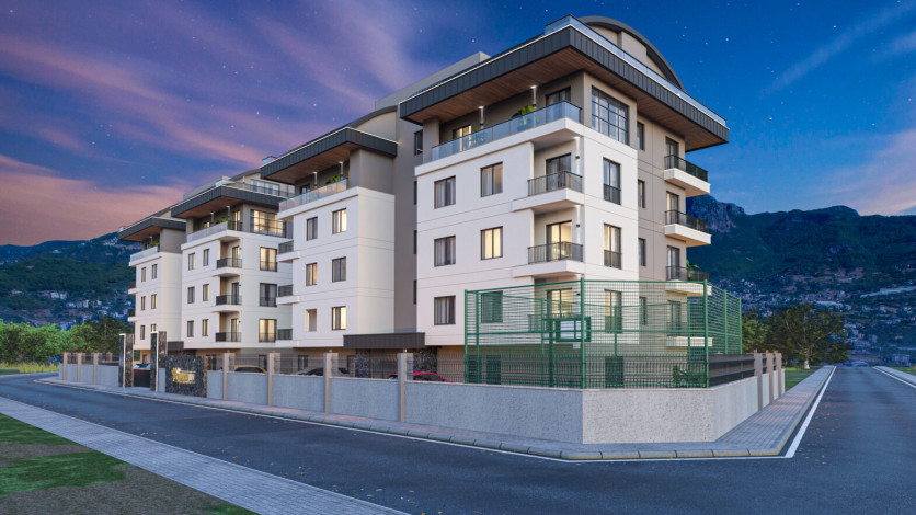 Новая резиденция в районе Оба, 83м-268м - Ракурс 20