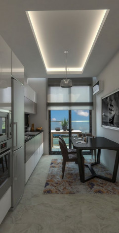 Квартира 2+1 с отдельной кухней в новом доме на этапе строительства, 100 м2 - Ракурс 18