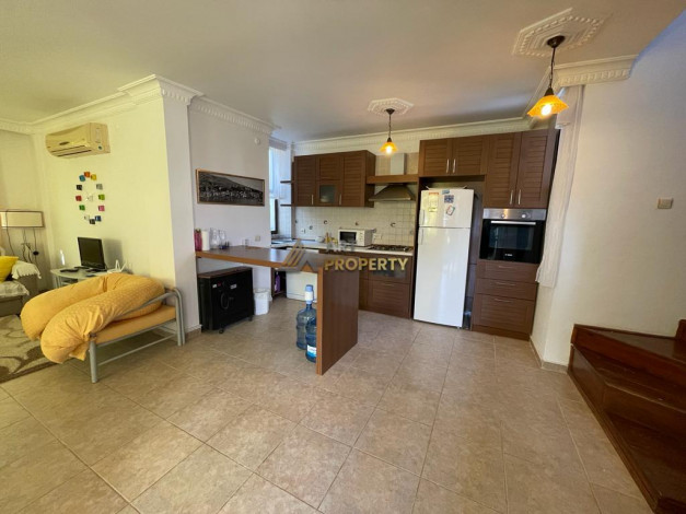 Вилла 3+1 с видом на море вблизи песчаного пляжа Инжекум, 120 м2 - Ракурс 14