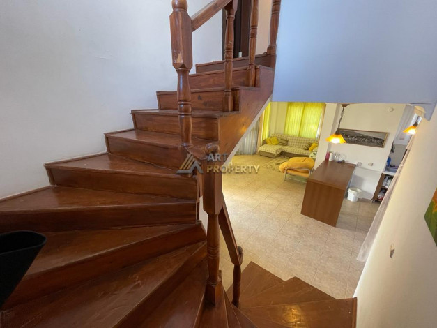 Вилла 3+1 с видом на море вблизи песчаного пляжа Инжекум, 120 м2 - Ракурс 17