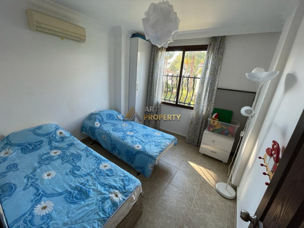 Вилла 3+1 с видом на море вблизи песчаного пляжа Инжекум, 120 м2 - Ракурс 27