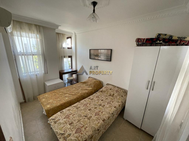 Вилла 3+1 с видом на море вблизи песчаного пляжа Инжекум, 120 м2 - Ракурс 29