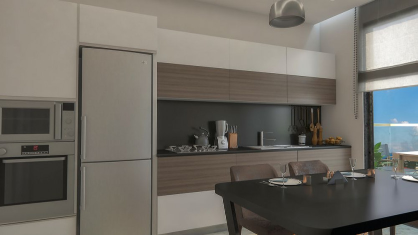 Квартира 2+1 с отдельной кухней в новом доме на этапе строительства, 100 м2 - Ракурс 19