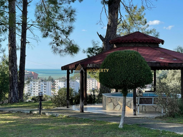 Вилла 3+1 с видом на море вблизи песчаного пляжа Инжекум, 120 м2 - Ракурс 43