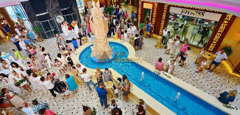 Трехкомнатные меблированные апартаменты с видом на море и горы в районе Махмутлар, 107м - Ракурс 6