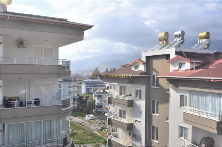 Пятикомнатная квартира - пентхаус в комплексе с бассейном в районе Тосмур, 150 м2 - Ракурс 26