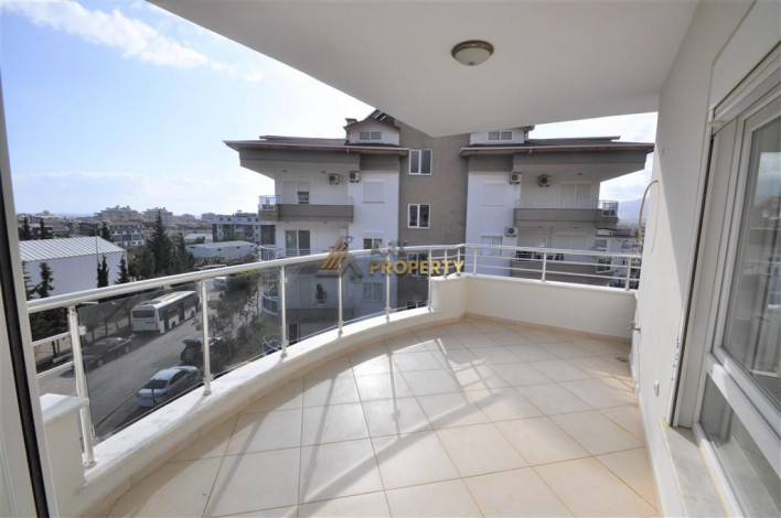 Пятикомнатная квартира - пентхаус в комплексе с бассейном в районе Тосмур, 150 м2 - Ракурс 30