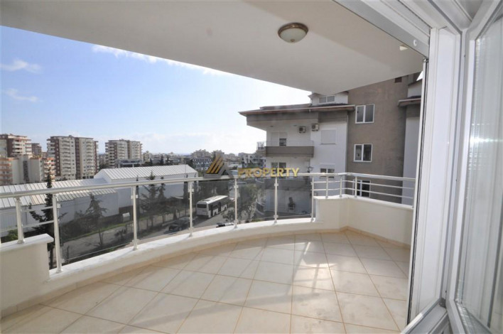 Пятикомнатная квартира - пентхаус в комплексе с бассейном в районе Тосмур, 150 м2 - Ракурс 32