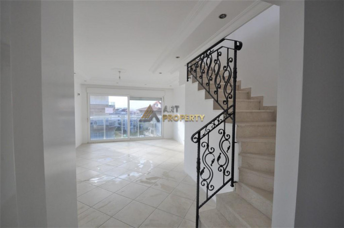 Пятикомнатная квартира - пентхаус в комплексе с бассейном в районе Тосмур, 150 м2 - Ракурс 63