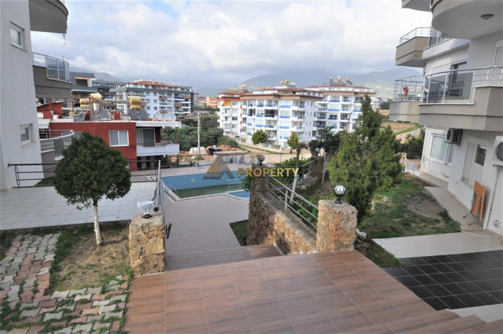 Пятикомнатная квартира - пентхаус в комплексе с бассейном в районе Тосмур, 150 м2 - Ракурс 95