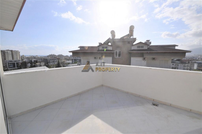 Пятикомнатная квартира - пентхаус в комплексе с бассейном в районе Тосмур, 150 м2 - Ракурс 102