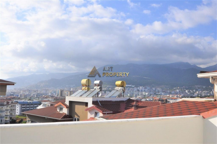 Пятикомнатная квартира - пентхаус в комплексе с бассейном в районе Тосмур, 150 м2 - Ракурс 106