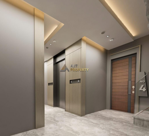 Новый проект на первой береговой линии в районе Каргыджак, 51-124 м2 - Ракурс 2