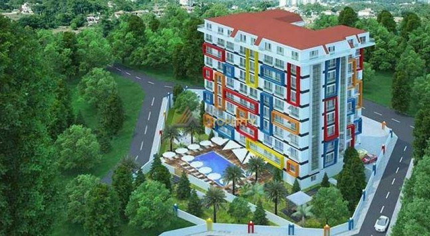 Две квартиры-студии в комплексе с инфраструктурой в Асвсалларе, 40 м2 - Ракурс 7