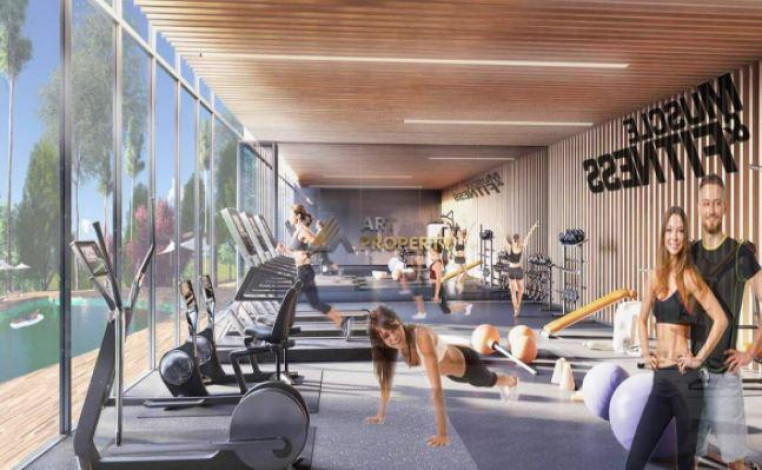 Просторная двухкомнатная квартира в хорошем комплексе в Авсаллар, 50м2 - Ракурс 3