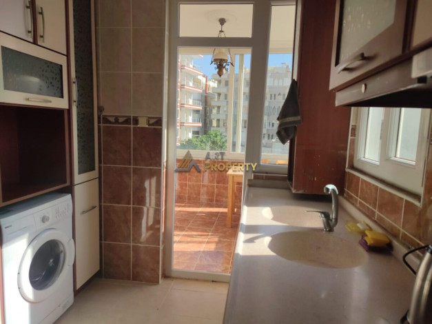 Трёхкомнатная квартира в 300 метрах от пляжа в Махмутларе, 120 м2 - Ракурс 11