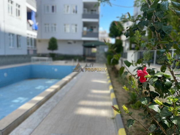 Трёхкомнатная квартира в 300 метрах от пляжа в Махмутларе, 120 м2 - Ракурс 19