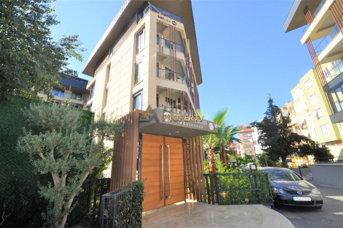 Двухкомнатная квартира в новом доме в самом центре города Аланья, 55 м2 - Ракурс 2