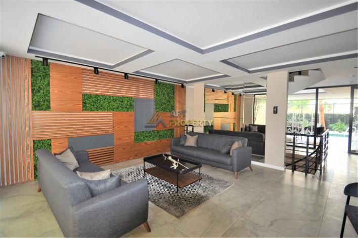 Двухкомнатная квартира в новом доме в самом центре города Аланья, 55 м2 - Ракурс 6