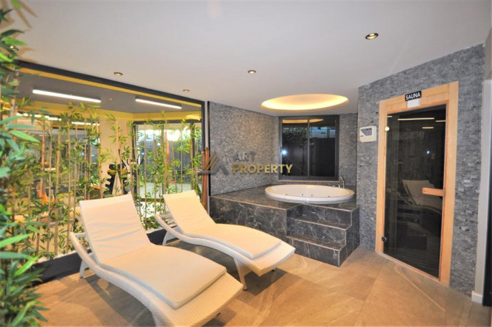 Двухкомнатная квартира в новом доме в самом центре города Аланья, 55 м2 - Ракурс 8