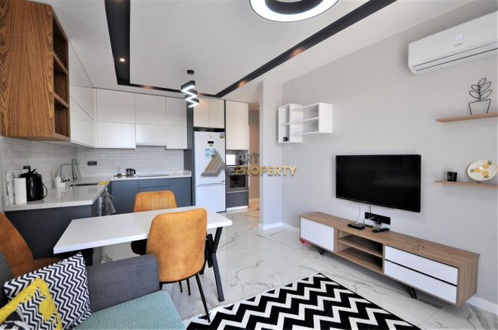 Двухкомнатная квартира в новом доме в самом центре города Аланья, 55 м2 - Ракурс 18