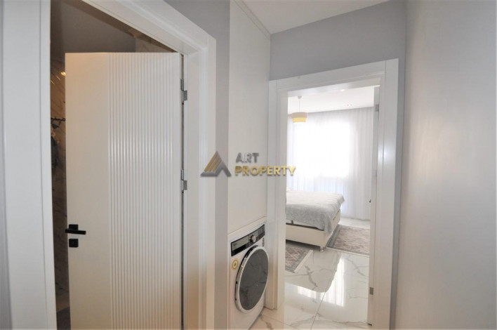 Двухкомнатная квартира в новом доме в самом центре города Аланья, 55 м2 - Ракурс 28