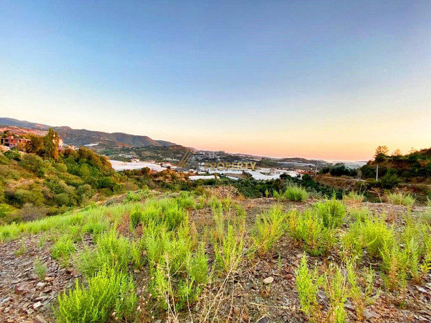 Просторный участок земли с видом на море и горы в Аланье, 540 м2 - Ракурс 12