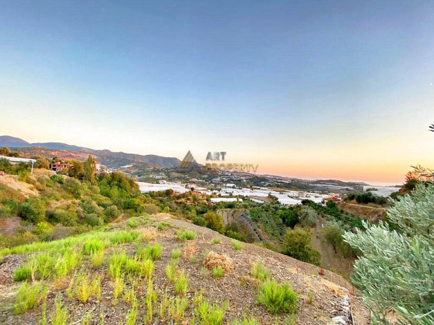 Просторный участок земли с видом на море и горы в Аланье, 540 м2 - Ракурс 21