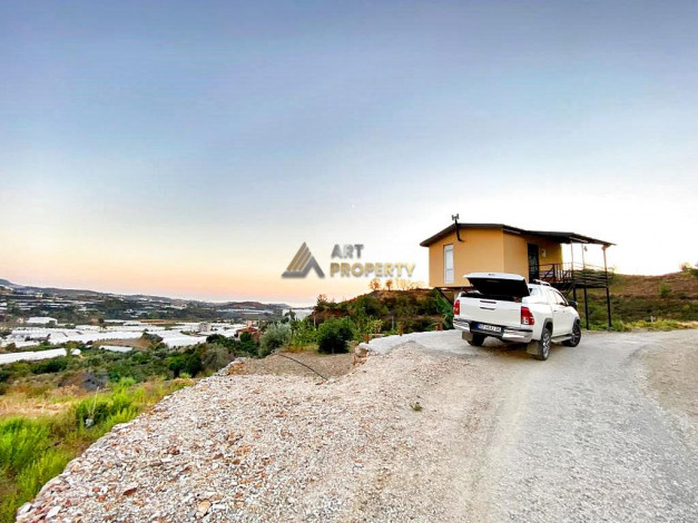 Просторный участок земли с видом на море и горы в Аланье, 540 м2 - Ракурс 32